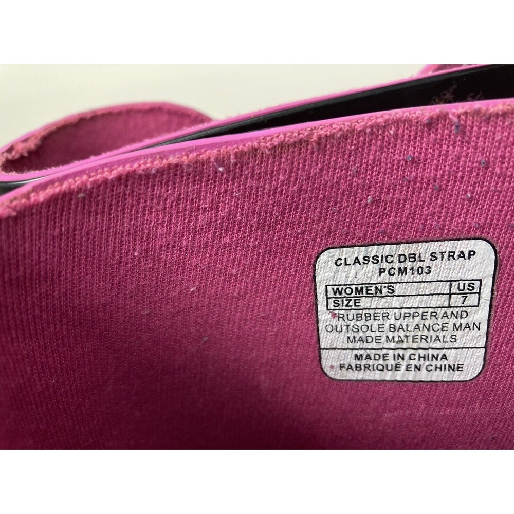 Puddletons Women's Classic Double Strap Rain Boot PCM103 PinkSize 7 - Picture 7 of 7